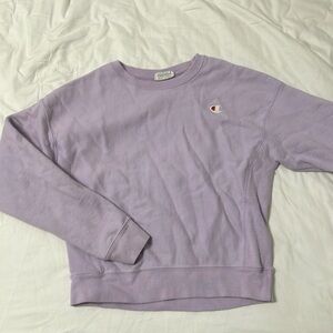 Lavender champion crewneck